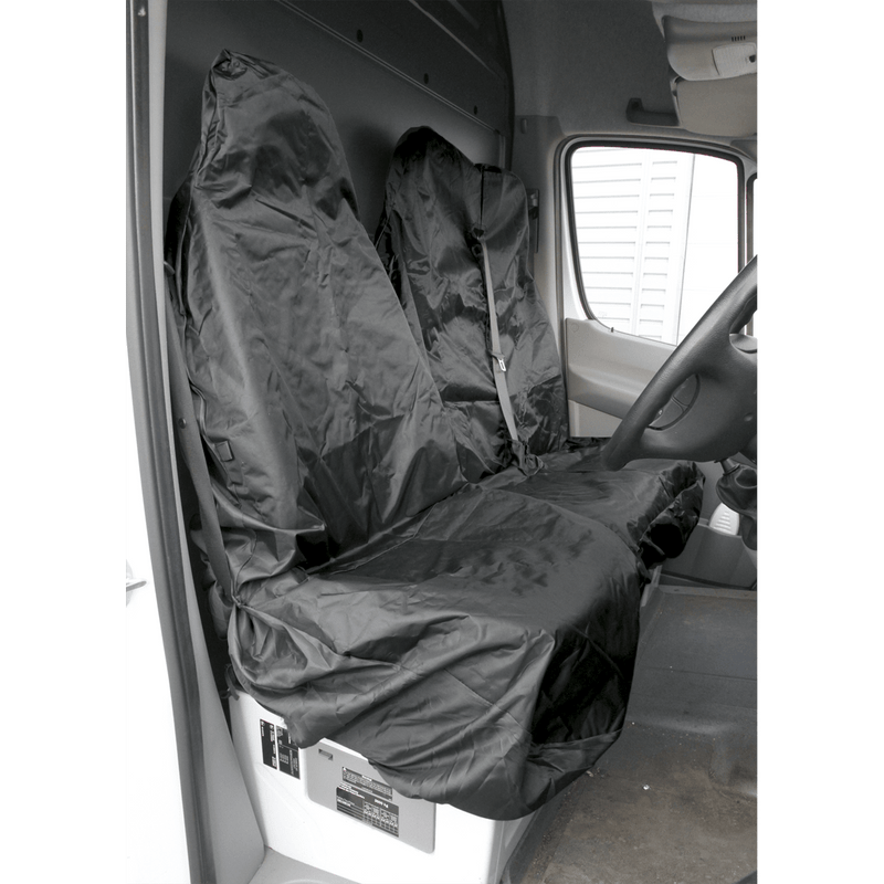Sealey CSC7 Heavy-Duty Van Seat Protector Set 2pc - CSC7 - Sealey Tools UK - Trade Counter Direct