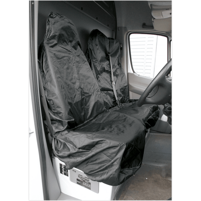 Sealey CSC7 Heavy-Duty Van Seat Protector Set 2pc - CSC7 - Sealey Tools UK - Trade Counter Direct