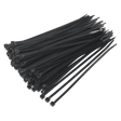 Sealey CT20048P100 200 x 4.8mm Black Cable Tie - Pack of 100 - CT20048P100 - Sealey Tools UK - Trade Counter Direct