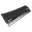 Sealey CT30048P100 300 x 4.8mm Black Cable Tie - Pack of 100 - CT30048P100 - Sealey Tools UK - Trade Counter Direct