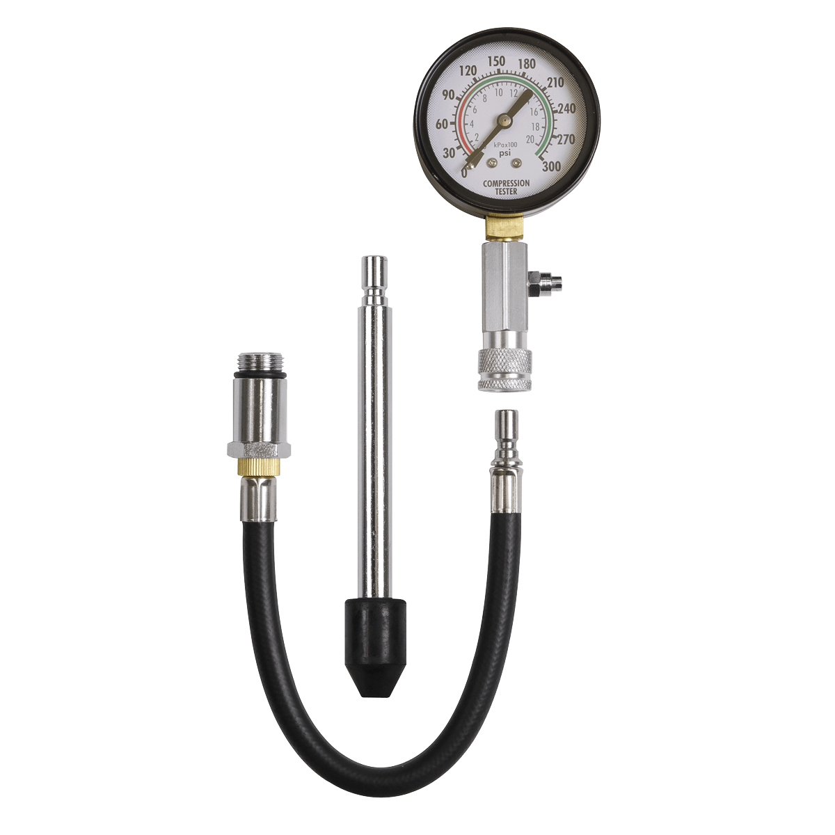 Sealey CT951 Petrol Engine Compression Test Kit 3pc - CT951 - Sealey Tools UK - Trade Counter Direct