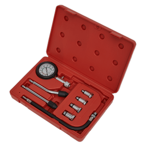 Sealey CT955 Petrol Engine Compression Test Kit 8pc - CT955 - Sealey Tools UK - Trade Counter Direct