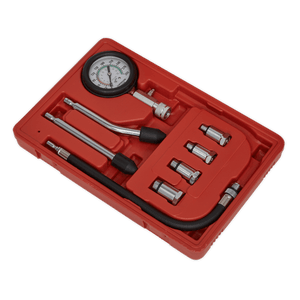 Sealey CT955 Petrol Engine Compression Test Kit 8pc - CT955 - Sealey Tools UK - Trade Counter Direct