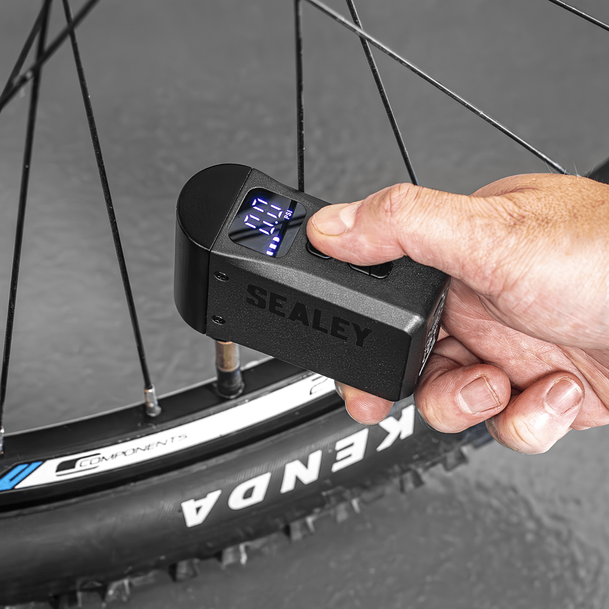 Sealey CTI100 Mini Digital Bike Pump - CTI100 - Sealey Tools UK - Trade Counter Direct