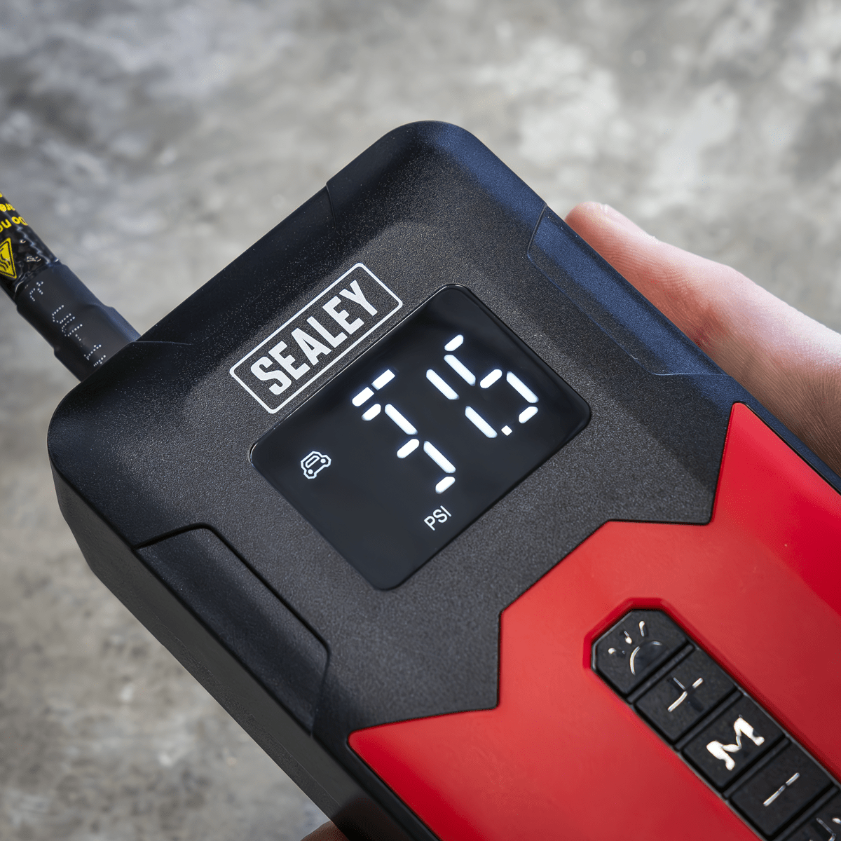 Sealey CTI140 Rechargeable Tyre Inflator & Power Bank with Worklight 12V - CTI140 - Sealey Tools UK - Trade Counter Direct
