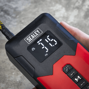Sealey CTI140 Rechargeable Tyre Inflator & Power Bank with Worklight 12V - CTI140 - Sealey Tools UK - Trade Counter Direct
