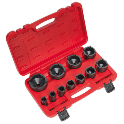 Sealey CV025 Ball Joint Socket Set 11pc 1/2"Sq Drive - CV025 - Sealey Tools UK - Trade Counter Direct