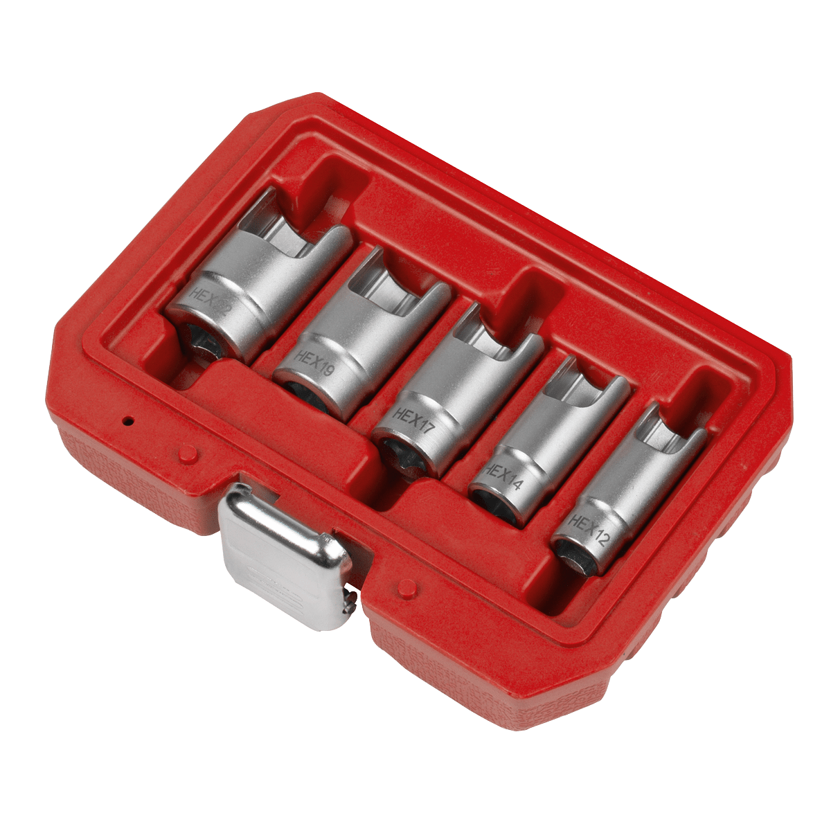 Sealey CV601 Elbow Connector Socket Set 3/8"Sq Drive 5pc - CV601 - Sealey Tools UK - Trade Counter Direct
