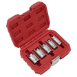Sealey CV601 Elbow Connector Socket Set 3/8"Sq Drive 5pc - CV601 - Sealey Tools UK - Trade Counter Direct