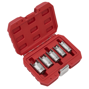 Sealey CV601 Elbow Connector Socket Set 3/8"Sq Drive 5pc - CV601 - Sealey Tools UK - Trade Counter Direct