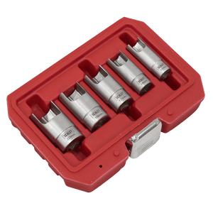 Sealey CV601 Elbow Connector Socket Set 3/8"Sq Drive 5pc - CV601 - Sealey Tools UK - Trade Counter Direct