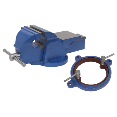 Sealey CVXTB150COMBO Professional Heavy-Duty Vice 150mm with Swivel Base - CVXTB150COMBO - Sealey Tools UK - Trade Counter Direct