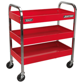 Sealey CX103 American PRO® 3-Level Heavy-Duty Trolley - CX103 - Sealey Tools UK - Trade Counter Direct