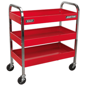 Sealey CX103 American PRO® 3-Level Heavy-Duty Trolley - CX103 - Sealey Tools UK - Trade Counter Direct