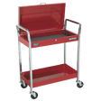 Sealey CX104 Superline PRO® Heavy-Duty Trolley with Lockable Top 2-Level - CX104 - Sealey Tools UK - Trade Counter Direct