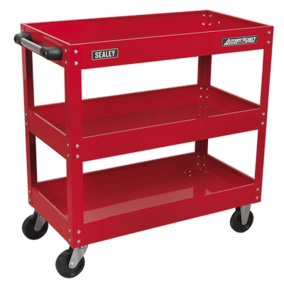 Sealey CX108 Workshop Trolley 3 - Level Heavy - Duty - CX108 - Sealey Tools UK - Trade Counter Direct