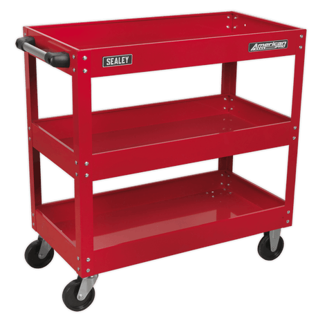 Sealey CX108 Workshop Trolley 3 - Level Heavy - Duty - CX108 - Sealey Tools UK - Trade Counter Direct