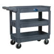 Sealey CX203 Composite Heavy-Duty Trolley 3-Level - CX203 - Sealey Tools UK - Trade Counter Direct