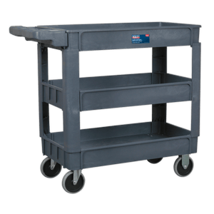 Sealey CX203 Composite Heavy-Duty Trolley 3-Level - CX203 - Sealey Tools UK - Trade Counter Direct