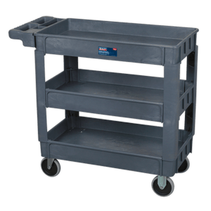 Sealey CX203 Composite Heavy-Duty Trolley 3-Level - CX203 - Sealey Tools UK - Trade Counter Direct