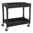 Sealey CX204 Composite Heavy-Duty Trolley 2-Level - CX204 - Sealey Tools UK - Trade Counter Direct