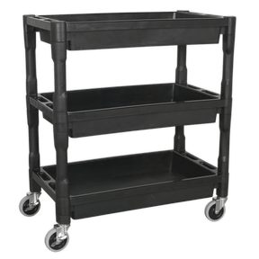 Sealey CX205 Trolley 3 - Level Composite Heavy - Duty - CX205 - Sealey Tools UK - Trade Counter Direct