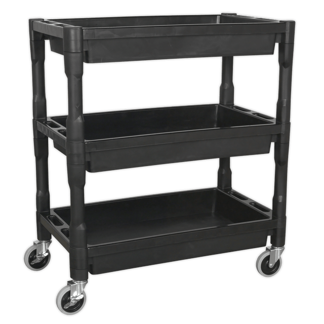 Sealey CX205 Trolley 3 - Level Composite Heavy - Duty - CX205 - Sealey Tools UK - Trade Counter Direct