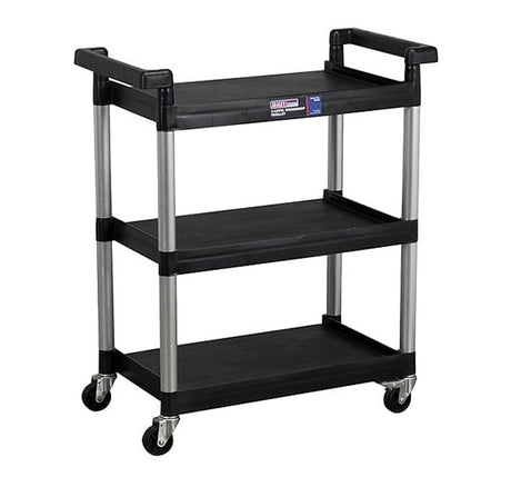 Sealey CX308 Workshop Trolley 3 - Level - Tool Trolleys - SLY-16416 - Sealey Tools UK - Trade Counter Direct