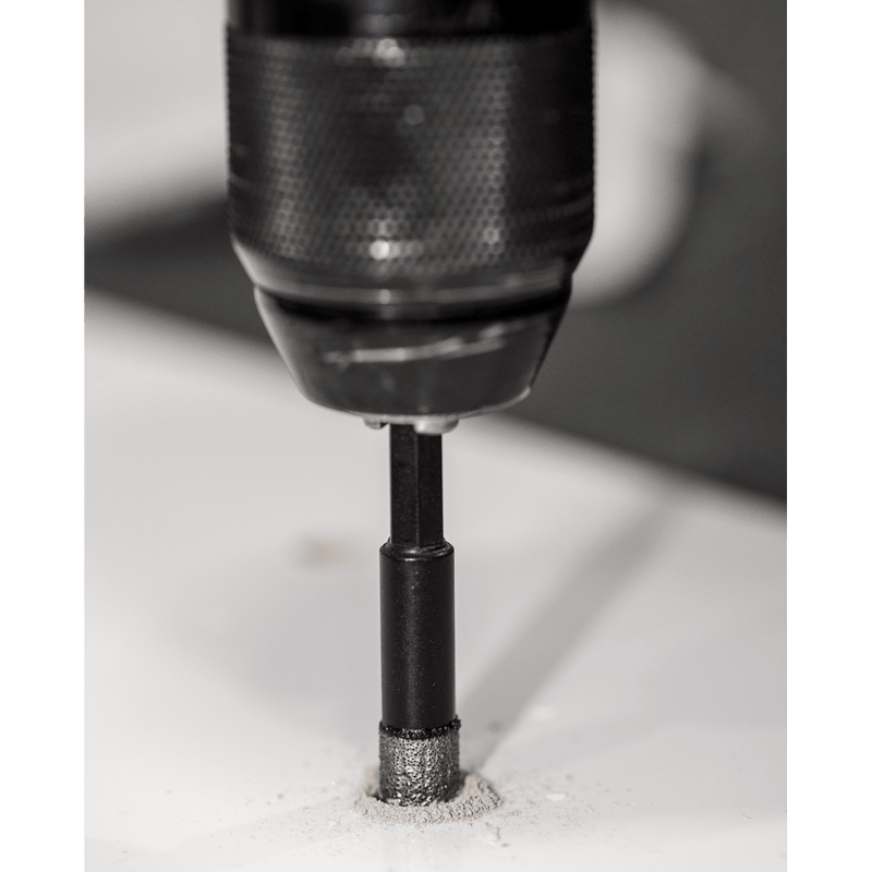 Sealey DBD10H Hex Diamond Drill Bit 10mm - DBD10H - Sealey Tools UK - Trade Counter Direct