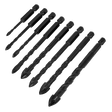 Sealey DBGC1 8pc Tile & Glass Drill Bit Set - DBGC1 - Sealey Tools UK - Trade Counter Direct