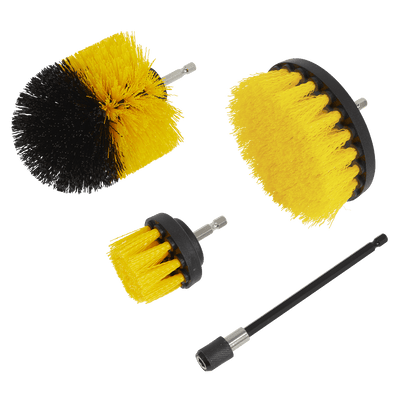 Sealey DBS4 Drill Brush Set 4pc - DBS4 - Sealey Tools UK - Trade Counter Direct