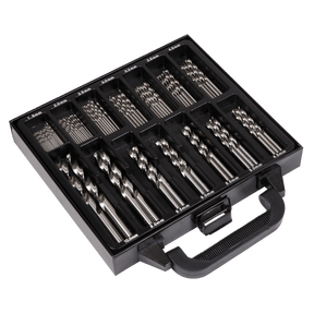 Sealey DBS99FG Drill Bit Set Fully Ground 99pc - DBS99FG - Sealey Tools UK - Trade Counter Direct
