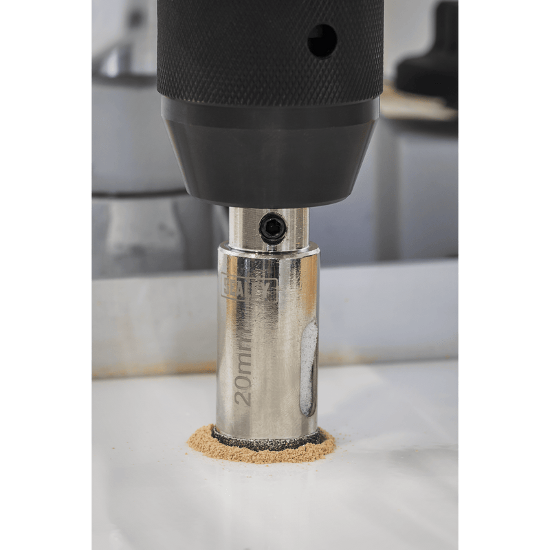 Sealey DHS20 Electroplated Diamond Hole Saw 20mm - DHS20 - Sealey Tools UK - Trade Counter Direct