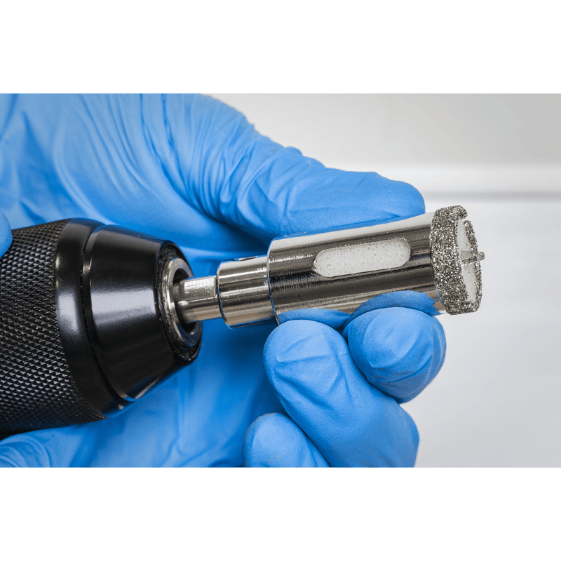 Sealey DHS22 Electroplated Diamond Hole Saw 22mm - DHS22 - Sealey Tools UK - Trade Counter Direct