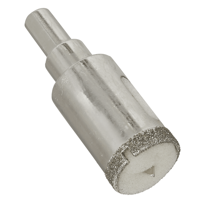 Sealey DHS25 Electroplated Diamond Hole Saw 25mm - DHS25 - Sealey Tools UK - Trade Counter Direct