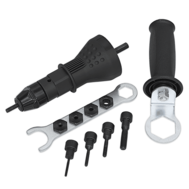Sealey DRA02 Rivet Nut Adaptor Drill Powered - DRA02 - Sealey Tools UK - Trade Counter Direct