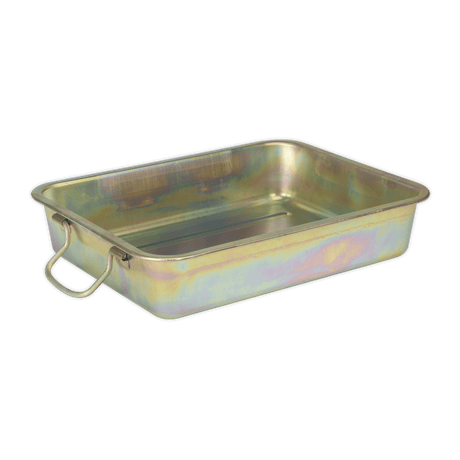 Sealey DRPM1 Metal Drain Pan 9L - DRPM1 - Sealey Tools UK - Trade Counter Direct