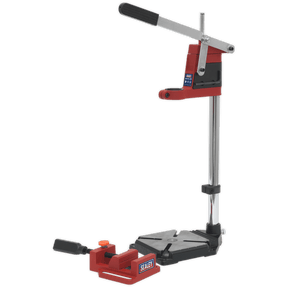 Sealey DS01 Drill Stand with Cast Iron Base 500mm & 65mm Vice - DS01 - Sealey Tools UK - Trade Counter Direct
