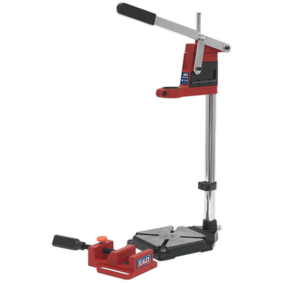 Sealey DS01 Drill Stand with Cast Iron Base 500mm & 65mm Vice - DS01 - Sealey Tools UK - Trade Counter Direct