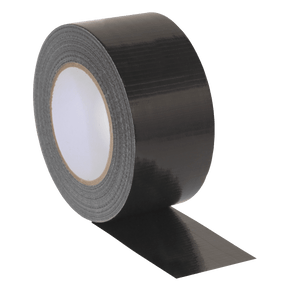 Sealey DTB75 75mm x 50m Black Duct Tape - DTB75 - Sealey Tools UK - Trade Counter Direct