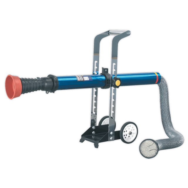 Sealey EFS07 Exhaust Fume Extractor with 3m Ducting - EFS07 - Sealey Tools UK - Trade Counter Direct