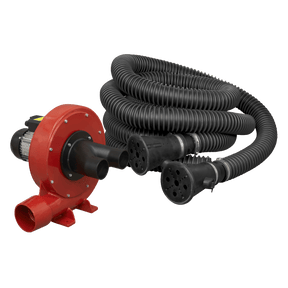 Sealey EFS102 Twin Duct Exhaust Fume Extraction System 370W/230V - EFS102 - Sealey Tools UK - Trade Counter Direct