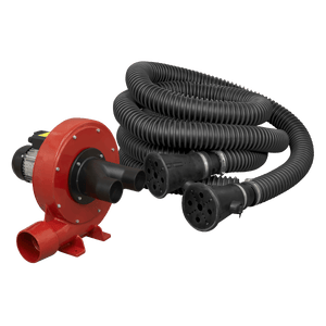 Sealey EFS102 Twin Duct Exhaust Fume Extraction System 370W/230V - EFS102 - Sealey Tools UK - Trade Counter Direct