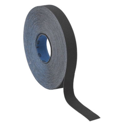 Sealey ER2525120 Emery Roll Blue Twill 25mm x 25m 120Grit - ER2525120 - Sealey Tools UK - Trade Counter Direct