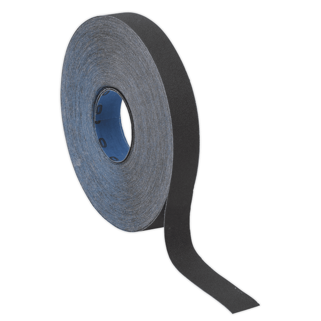 Sealey ER2525150 Emery Roll Blue Twill 25mm x 25m 150Grit - ER2525150 - Sealey Tools UK - Trade Counter Direct