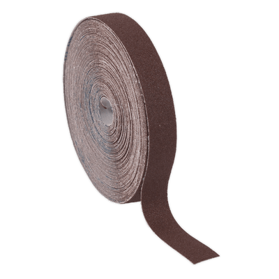 Sealey ERB255080 Emery Roll Brown 25mm x 50m 80Grit - ERB255080 - Sealey Tools UK - Trade Counter Direct