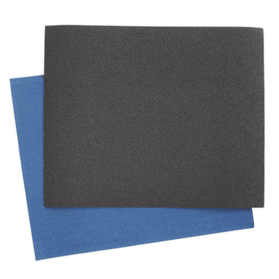 Sealey ES232840 Emery Sheet Blue Twill 230 x 280mm 40Grit Pack of 25 - ES232840 - Sealey Tools UK - Trade Counter Direct