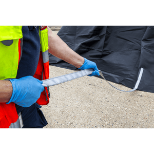 Sealey EV1000 Vehicle Fire Safety Blanket - PU Coated 6 x 8m - EV1000 - Sealey Tools UK - Trade Counter Direct