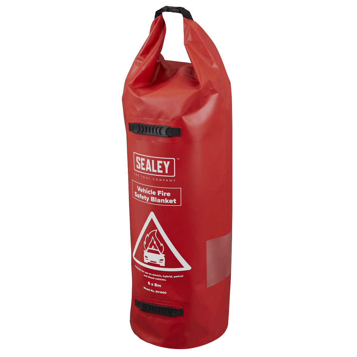 Sealey EV1000 Vehicle Fire Safety Blanket - PU Coated 6 x 8m - EV1000 - Sealey Tools UK - Trade Counter Direct
