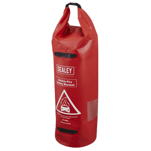 Sealey EV1000 Vehicle Fire Safety Blanket - PU Coated 6 x 8m - EV1000 - Sealey Tools UK - Trade Counter Direct